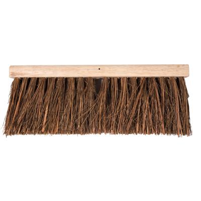 Bezem 41 cm breed natuurvezel haren Talen Tools - Talentools