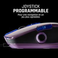 Lexip Naruto Shippuden Madara Destruction Gaming-muis Kabelgebonden Optisch Zwart, Lila 12000 dpi Verlicht, Gewichtsreductie - thumbnail