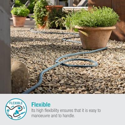 GARDENA textielslang liano xtreme 15 m set (donkergrijs/oranje)