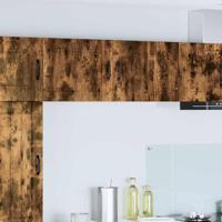 Keukenkast aan de muur met plank Gerookt eiken 50 x 31 x 40 cm - thumbnail