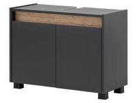 Schildmeyer Onderkast wastafel Cosmo (Antraciet, Breite 80 cm) - thumbnail