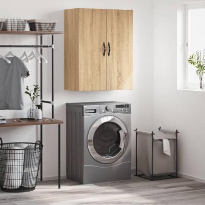 Wandkast 69,5x34x90 cm bewerkt hout sonoma eikenkleurig Wandkast 69,5x34x90 cm bewerkt hout sonoma eikenkleurig