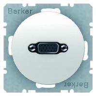 Berker contactdoos VGA patch R1-R3 WT 3315402089