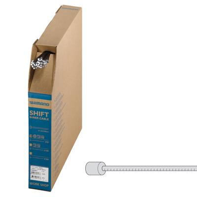 Schakel binnenkabel Shimano 1.2 x 2100mm (100 stuks) - Zilver Schakel binnenkabel Shimano 1.2 x 2100mm (100 stuks) - Zilver