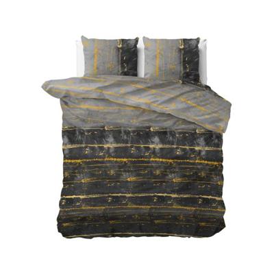 RoyalTextile - Scratchy Dekbedovertrek Katoen - Antraciet - 200 x 220