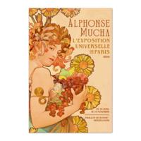 Poster Alphonse Mucha - F. Champenois 61x91,5cm - thumbnail