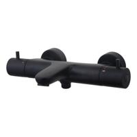 Wiesbaden Thermostatische Badkraan Caral Opbouw Zwart - Thermostatische Badkraan Caral Opbouw Zwart - thumbnail