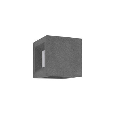 Lyora Vierkante wandlampCastro zwart - 9762161