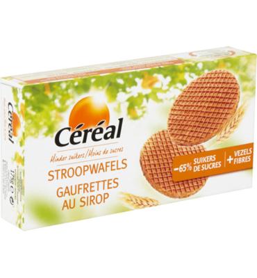 Cereal Stroopwafels minder suikers (175 gr)