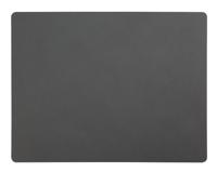 LIND DNA Placemat Nupo - Leer - Anthracite - 45 x 35 cm - thumbnail