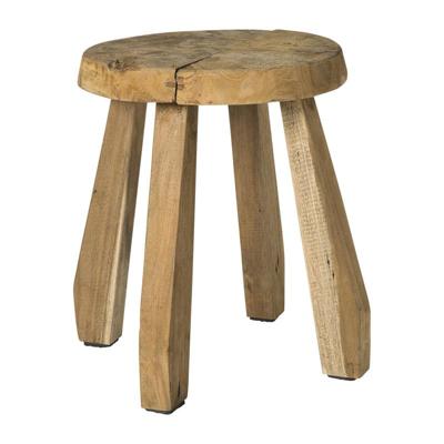 Krukje Munduk recycled hout - bruin - ø32x39 cm Krukje Munduk recycled hout - bruin - ø32x39 cm