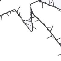 Kerstverlichting vallende ster silhouet 80 LEDs warm wit - thumbnail