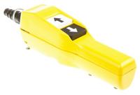 Schneider Electric XACA201 XACA201 Hangknop 2 knoppen Geel Druk-ontgrendeling 1 stuk(s) - thumbnail