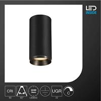 SLV OpbouwspotNuminos M cilinder zwart 3000K - 60gr - 1004228 - thumbnail