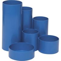 Pennenkoker maul tubo 6-vaks 150x125mm blauw - thumbnail