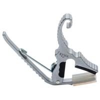 Kyser Quick-Change Partial Short-Cut Silver Capo - thumbnail