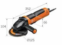Fein CG15-125BLP Inox 72250960000 Haakse slijper 125 mm 1500 W - thumbnail