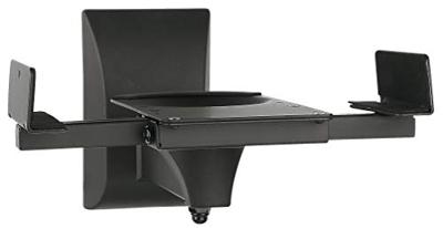 My Wall HB 5 L Luidspreker-wandbeugel Kantelbaar en zwenkbaar Zwart 1 paar