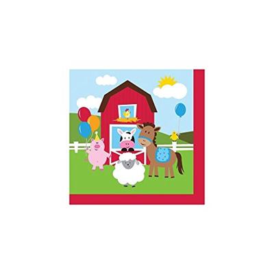 Haza Witbaard boerderij servetten, 18st.