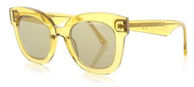 Daniel Hechter zonnebril DHS223 dames cat eye cat. 3 geel