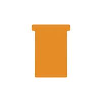 T-kaart djois formaat 3 77mm oranje 100st | 5 stuks - thumbnail