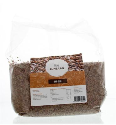 MijnNatuurwinkel Lijnzaad heel 1 Kilogram MijnNatuurwinkel Lijnzaad heel 1 Kilogram