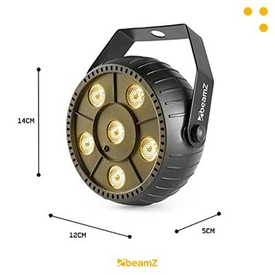 Fuzzix PLP10 Battery party par 6x 2W RGB