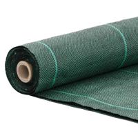 VidaXL Worteldoek 4x25 m polypropeen groen - thumbnail