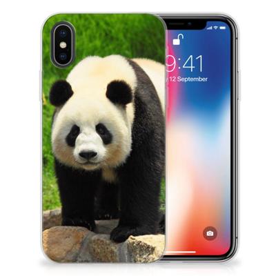 Apple iPhone X | Xs | TPU Hoesje | Panda