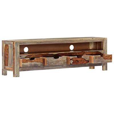TV-meubel 130x30x40 cm massief acaciahout