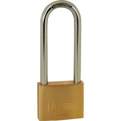 Kasp K12050L80D Hangslot 50 mm Goud-geel Sleutelslot
