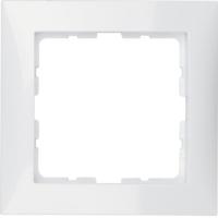 Berker S.1 1-voudig afdekraam wit glans 10118989 - thumbnail