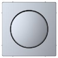 Merten MEG5250-6036 Dimafdekking RVS (glanzend)