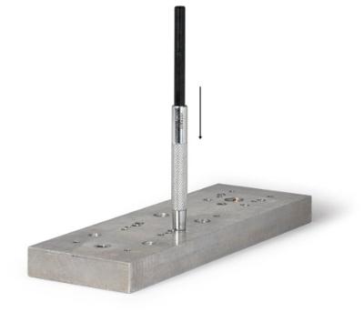 Rennsteig Werkzeuge Pendrijvers met huls, set in de standaard 457 102 5 Rennsteig Werkzeuge Pendrijvers met huls, set in de standaard 457 102 5