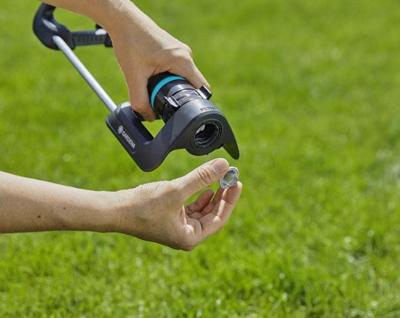 Gardena EcoLine Zwenksproeier E4 - Duurzaam Bereik tot 220m², incl. Reinigingsnaald & 5 Jaar Garantie