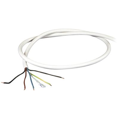 Scanpart oven aansluitkabel 5x2.50mm 1,5m Inbouw accessoire Wit Scanpart oven aansluitkabel 5x2.50mm 1,5m Inbouw accessoire Wit