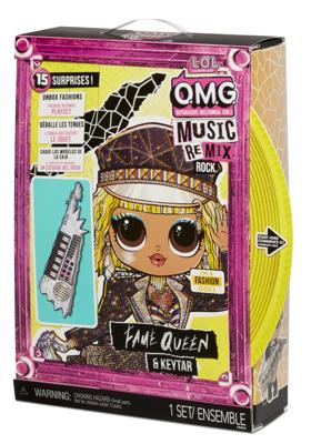 MGA Entertainment l.o.l. surprise! omg remix rock - fame queen and keytar pop