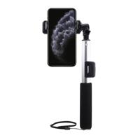 Remax - iPhone 11 Pro Selfie Stick Bluetooth Zilver - thumbnail