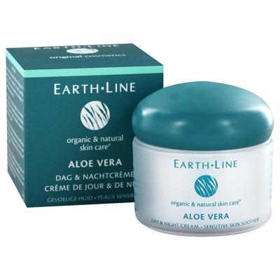Earth Line Aloe vera dag/nachtcreme 50 Milliliter
