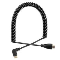 Caruba HDMI MiniHDMI Spring Wire Angled - thumbnail