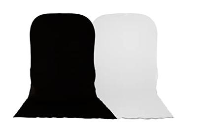 Manfrotto 6701 Collapsible zwart/wit 180x215cm incl. loop - thumbnail