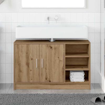 Badkamerkast Artisan Eiken 90 x 29 x 55 cm Bewerkt hout