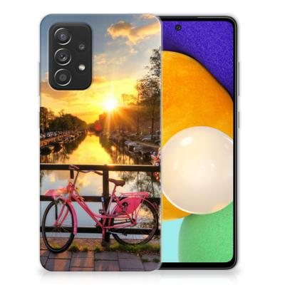 Samsung Galaxy A52 (5G/4G) | Silliconen Back Cover | Amsterdamse Grachten Samsung Galaxy A52 (5G/4G) | Silliconen Back Cover | Amsterdamse Grachten