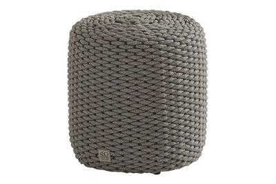 4 Seasons Outdoor | Poef Muffin Ø 40 cm | Mid Grey
