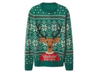 esmara Men Heren kersttrui (Groen, XL) - thumbnail