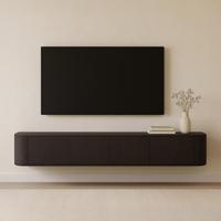 Novero Espresso Zwevend 220cm-31603 - thumbnail