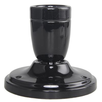 Plafondarmatuur opbouw Calimerot zwart E27 fitting Perluci