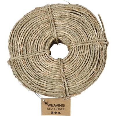 Creativ Company Zeegras, dikte 2,8-3 mm, ca. 110 m, beige, 500 gr/ 1 bol