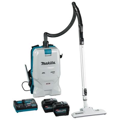 Makita VC011GL2NL1 Accu rugstofzuiger voor schoonmaak XGT 40V Max 8.0Ah