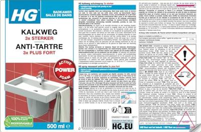 HG Kalkweg Schuimspray 3x Sterker - 11182644 HG Kalkweg Schuimspray 3x Sterker - 11182644
